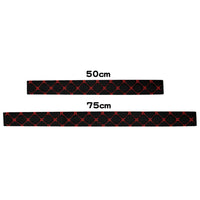 50/75cm Car Seat Belt Shoulder Guard Massage Net Breathable Four Seasons Padding Pad Car Interior Accessories Polyester Fiber