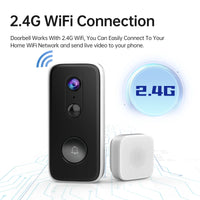 JOOAN Intelligent WiFi Doorbell With Camera Smart Home 3MP WiFi Video Doorbell Outdoor Battery Powered Security Video Intercom