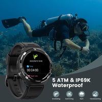 2024 KOSPET TANK S1 Smartwatch Women AMOLED AOD 5ATM Waterproof Smartwatches Bluetooth Call Fitness Tracker Ultra Smart Watch