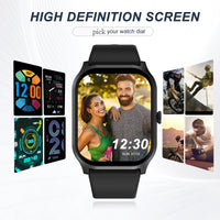 Smart watch, wireless calling /dial, multi -Sport mode,Suitable for men and women, for iPhone/Andriod