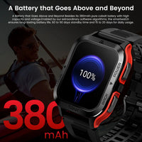 AMAZTIM TANK M2 Smart Watch For Men Military Watches IP69K 5ATM Waterproof 70 Sport Modes AI Voice Bluetooth Smartwatch Women