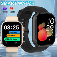 Multi-functional smart sports watch with Bluetooth calling, with message alerts, customizable dial wallpaper, etc.