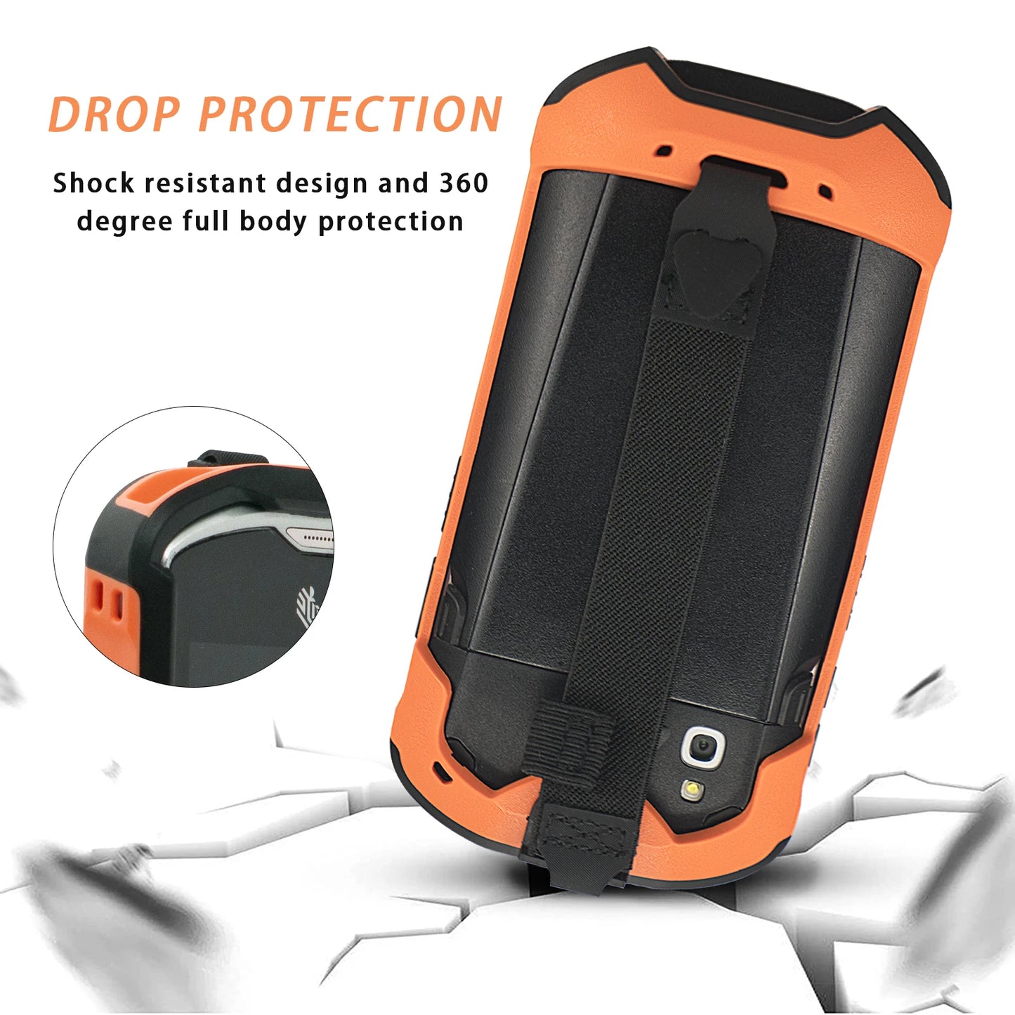 New Protect Cover Handstrap Bumper Multi-Colored For Zebra Motorola TC51 TC510K TC56 TC52 TC57 Case