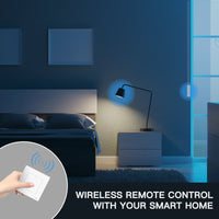 MOES New Star Ring Tuya Smart ZigBee3.0 Scene Switch Smart Life/MOES APP Remote Control Work with Alexa Google