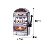 Mini Slot Machine Toy Rotatable Stress Reliever Children Party Jackpot Funny Jokes Play Toy, Random Color, Mini Slot Machine Toy