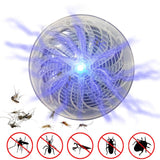 Solar Powered Mosquito Killer Home Insect Pest Killer UV  Light Lamp Outdoor Indoor Mosquito Bug Zapper Repellent, Zapper Repellent