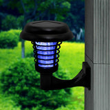 LED Solar Power Mosquito Repellent Bug Zapper Killer UV Lamp Insect Pest Outdoor Garden Lawn Landscape Light