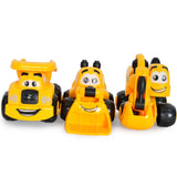 Small Toy Cars Cartoon Children Diecasts Mini Truck Construction Vehicle Engine Alloy Model Car, Truck Model Car