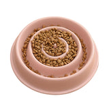 Environmental Protection Food Grade Plastic Anti-choking Slow Food Pet Dog Cat Food Bowl, Windmill, Water Drop