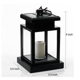 Solar Candle Light Retro Outdoor Waterproof LED Garden Light, Candle