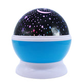 Stars Starry Sky LED Battery USB  Night Light Projector Luminaria Moon Novelty Table Night Lamp for Children, Blue, Pink, Purple