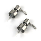 Stainless Steel Pump Head Soap Dispenser Threaded Nozzle, Pump Head