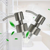 Stainless Steel Pump Head Soap Dispenser Threaded Nozzle, Pump Head