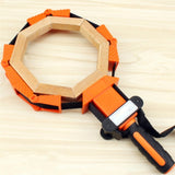 Multifunction Belt Clamp Wood Working Quick Adjustable Band Clamp Polygonal Clip 90 Degrees Right Angle Corner, Adjustable Band Clamp