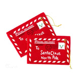 Felt Embroidery Envelope Candy Bag Christmas Decoration, Envelope Candy Bag