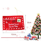 Felt Embroidery Envelope Candy Bag Christmas Decoration, Envelope Candy Bag