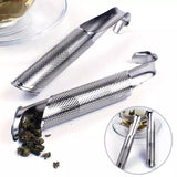 Stainless Steel Tea Strainer Amazing Tea Infuser Pipe Design Touch Feel Good Holder Tool Tea Spoon Infuser Filter, Pipe Shape