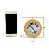 Student Creative Bedside LED Clock Mute Personality Snooze Small Alarm Clock, Bedside LED Clock