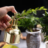 Vintage Brass Gardening Meaty Small Watering Can, TBD01827107, TBD01827107B, TBD01827107RG, TBD01827107S