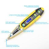 Socket Wall AC Power Outlet Voltage Detector Sensor Tester Electric Test Pen LED Light Voltage Indicator, Electric Test Pen