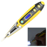 Socket Wall AC Power Outlet Voltage Detector Sensor Tester Electric Test Pen LED Light Voltage Indicator, Electric Test Pen