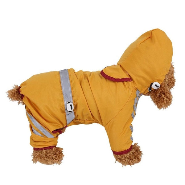 Waterproof Jacket Clothes Fashion Pet Raincoat Puppy Dog Cat Hoodie Raincoat, XS, S, M, L, XL, XXL