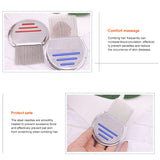 Pet Comb Dog Flea Cleaning Comb Stainless Steel Threaded Needle Comb Removal Beauty Products