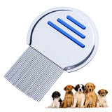 Pet Comb Dog Flea Cleaning Comb Stainless Steel Threaded Needle Comb Removal Beauty Products