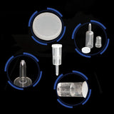 Winemaking Plastic Three-piece One-way Exhaust Valve Lsolated Air Check Valve, Three-piece One-way Air Check Valve