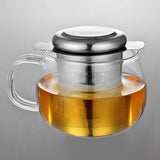 Tea Infuser Stainless Steel with Lid as Drip Tray Tea Strainer, Stainless Steel Tea Infuser