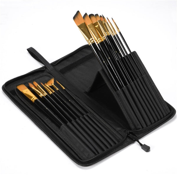 Professional Painting Art Nylon Wool Gouache Acrylic Brush Watercolor Pen Set, Watercolor Pen Set