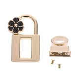 Plum Blossom Twist Lock Zinc Alloy Luggage Accessories, Plum Blossom Twist Lock