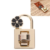 Plum Blossom Twist Lock Zinc Alloy Luggage Accessories, Plum Blossom Twist Lock