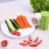 Vegetable Cucumber Divider Carrot Slicer Splitter Gadget Cutting Tool, Carrot Slicer