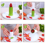 Vegetable Cucumber Divider Carrot Slicer Splitter Gadget Cutting Tool, Carrot Slicer