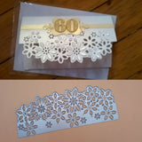 Flower Border Knife Mold Hollow Paper Art Greeting Card Cutting Book Cutting Stencil, Flower Border Shpae