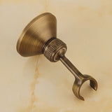 Solid Brass Shower Hook Base Bracket Bathroom Shower Accessories, Brass Shower Hook Base