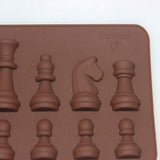 Silicone Chess Chocolate Mold Rock Sugar Soap Mold, Chess Shape