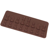 Silicone Chess Chocolate Mold Rock Sugar Soap Mold, Chess Shape