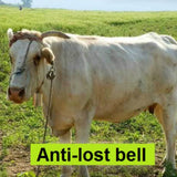 Special Loud Thick Cow Horse Sheep Farm Animals Anti-Lost Loud Bell, XS, S, M, L, XL