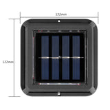 Waterproof 12 LED Solar Lawn Lamp Garden Yard Fence Path Street Night Light, Warm Light