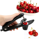 Red Date Cherries Stainless Steel Corer Remover, Random Color Delivery, Core Remover