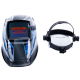 Solar Automatic Darkening Welding Mask Head-mounted Argon Arc Welding Hat Welder Special Light Helmet, Darkening Welding Mask