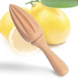 Wooden Squeezer Juicer Fruit Juice Extractor Reamer Lemon Cone Multifunctional Kitchen Tool, Squeezer Juicer