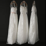 Transparent Coat Wedding Dress Gown Protective Cover Dust Cover Storage Bag, Wedding Dress Cover