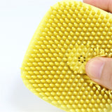 Pet Bath Massage Brush Dog Rub Bath Gloves with Brush, Rub Bath Gloves