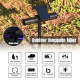 Solar Mosquito Killer Outdoor Waterproof Garden Light Villa Outdoor Mosquito Trap, Solar Mosquito Killer