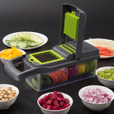 Vegetable Cutter Kitchen Slicer Fruit Cutter Potato Peeler Carrot Cheese Grater Vegetable Slicer, Vegetable Cutter