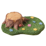 Pastoral Micro Landscape Landscaping Resin Ornaments Without Hedgehog, Resin Ornaments