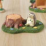 Pastoral Micro Landscape Landscaping Resin Ornaments Without Hedgehog, Resin Ornaments